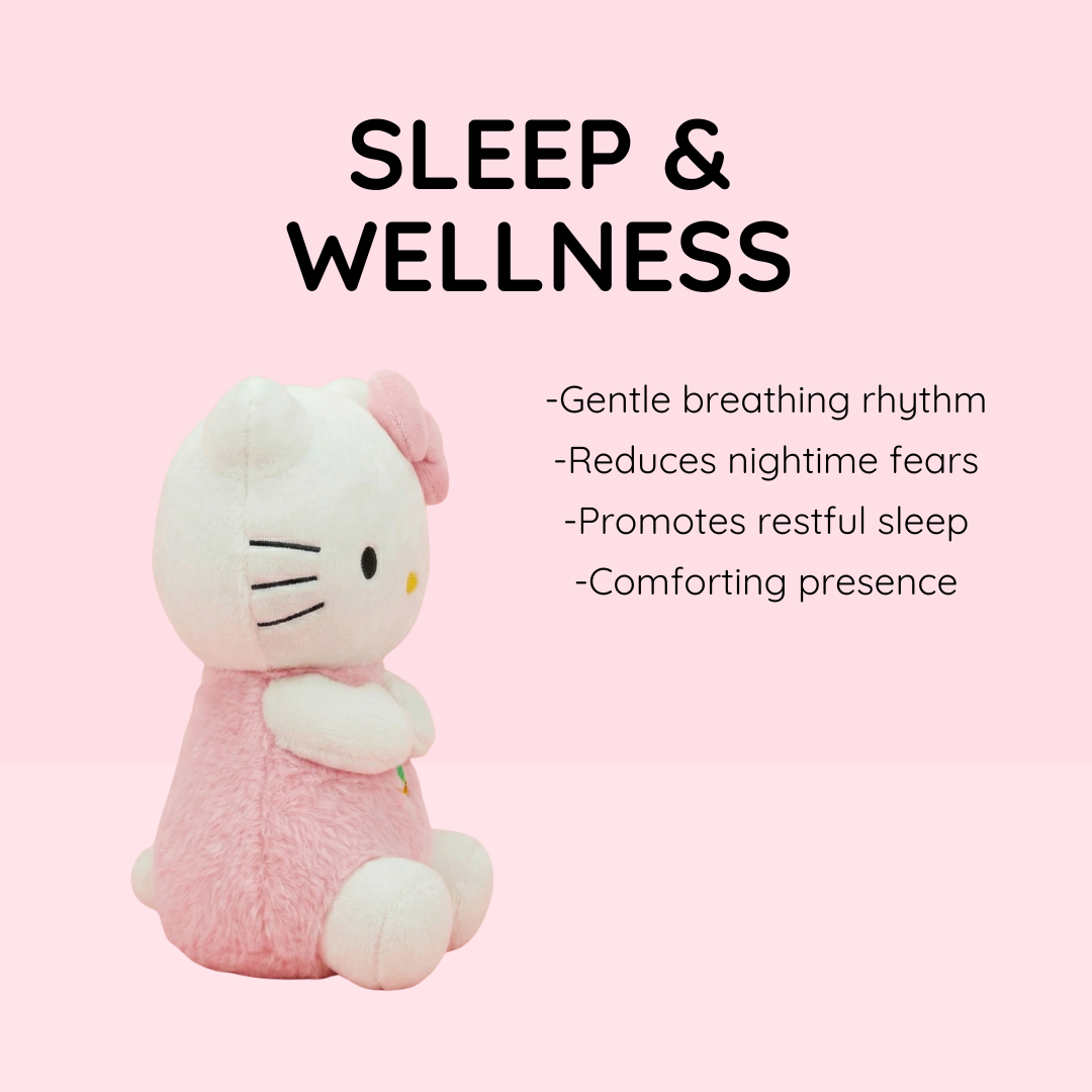 Breathing Anti-stress Plush Kitty